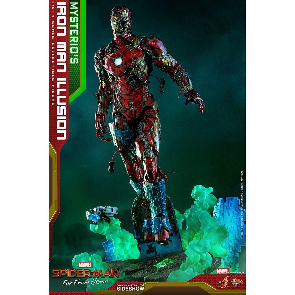 Mysterio`s Iron Man Illusion MMS580 Marvel Spider-Man 1/6 Actionfigur