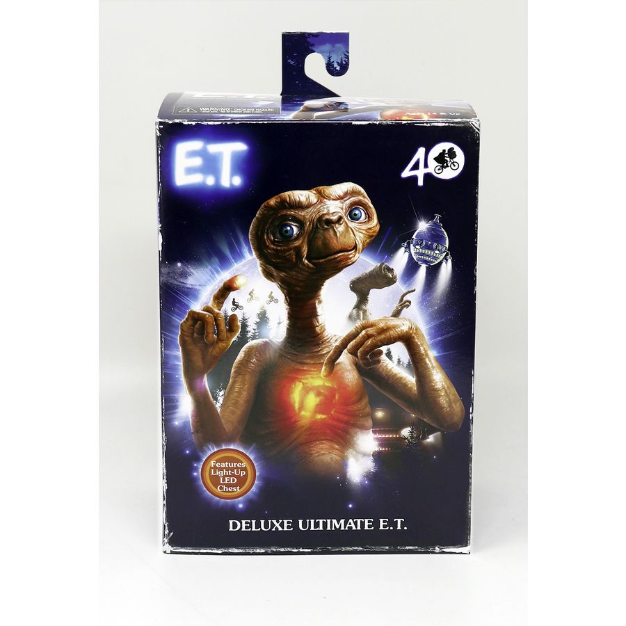 E.T.- Der Ausserirdische Ultimate Deluxe LED 40th Anniversary Actionfigur