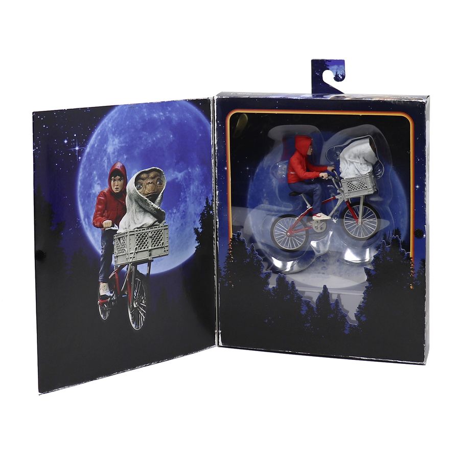 E.T. & Elliott on Bicycle 40th Anniversary Actionfigur