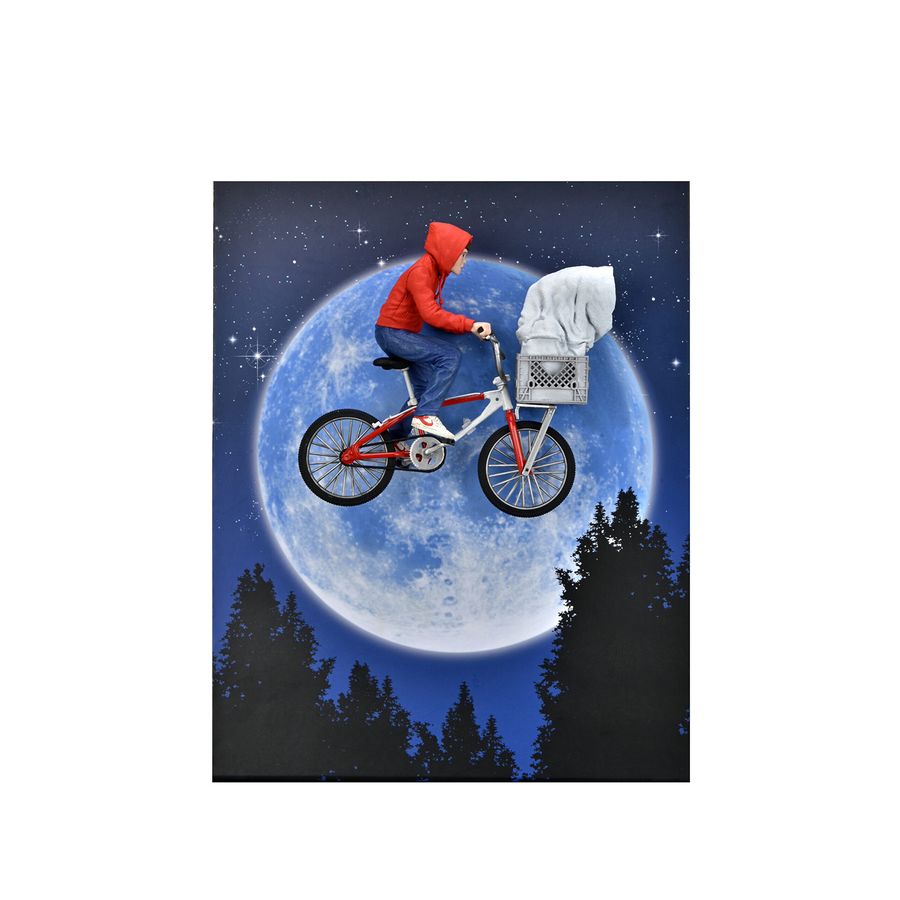 E.T. & Elliott on Bicycle 40th Anniversary Actionfigur 3