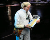 Doc Brown 18cm Actionfigur im weißen Hazmat Suit mit Klemmbrett