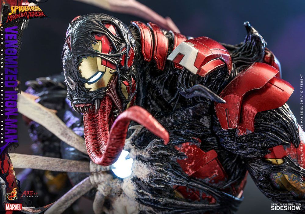 Venomized Iron Man  AC04 Maximum Venom Artist Collection 1/6 Marvel Actionfigur