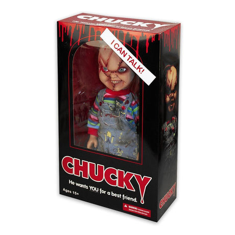 Child's Play Chucky Talking Mega Scale Puppe