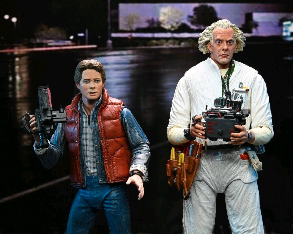 Ultimate Doc Brown Hazmat Suit Zurück in die Zukunft Actionfigur