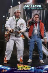 Doc Brown Actionfigur von Hot Toys ca. 28 cm groß