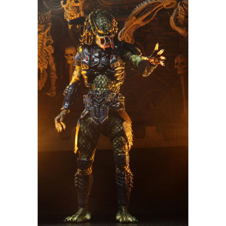 Neca Armored Lost Predator Actionfigur mit Zubehör ca 20  cm groß