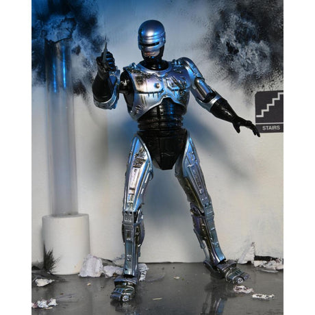 Ultimate RoboCop with Chair Battle Damaged Actionfigur