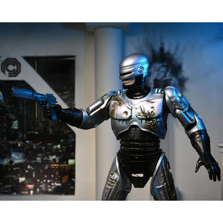 Ultimate RoboCop with Chair Battle Damaged Actionfigur