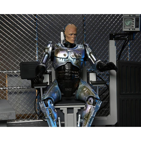 Ultimate RoboCop with Chair Battle Damaged Actionfigur