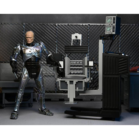 Ultimate RoboCop with Chair Battle Damaged Actionfigur