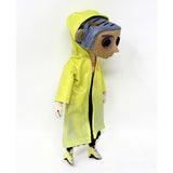 Coraline Puppe mit gelbem Regenmantel von NECA 23cm