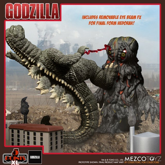 Godzilla vs Hedorah 5 Points XL Box Set Actionfigur