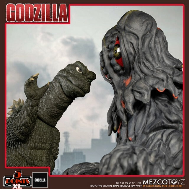 Godzilla vs Hedorah 5 Points XL Box Set Actionfigur