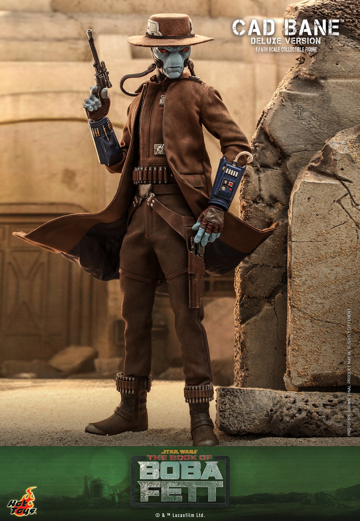 Cad Bane The Book of Boba Fett Deluxe Version TMS080 Star Wars 1/6 Actionfigur