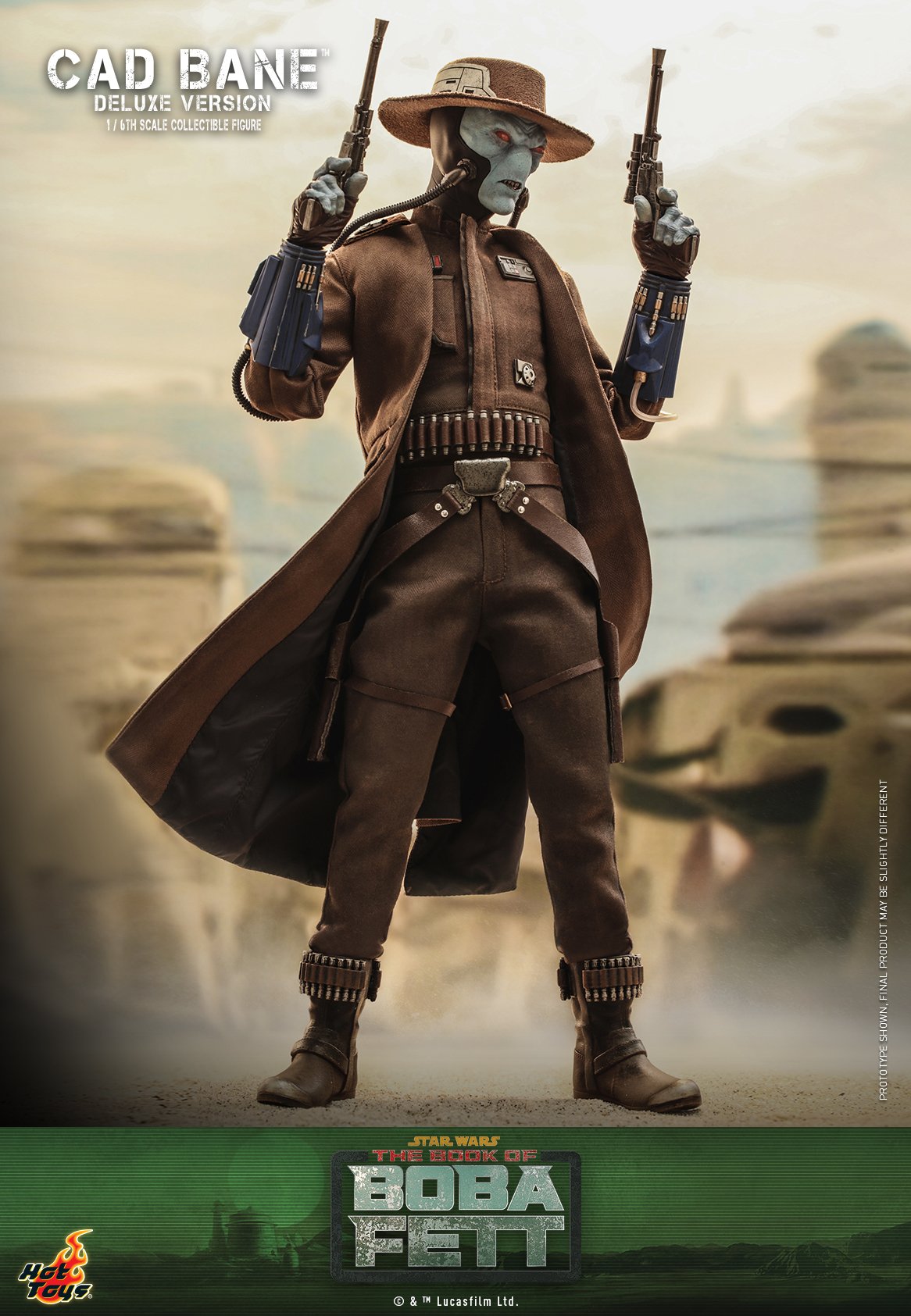 Cad Bane The Book of Boba Fett Deluxe Version TMS080 Star Wars 1/6 Actionfigur