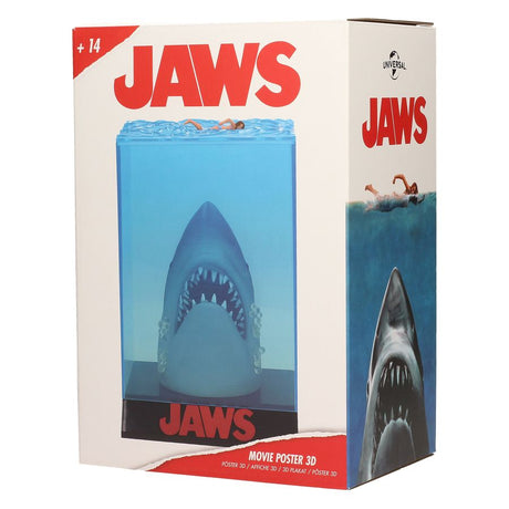 Der weisse Hai Jaws 3D Poster Statue