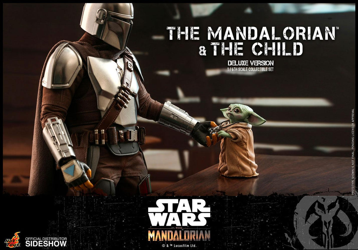 The Mandalorian & The Child Deluxe Version 1/6 TMS015 Actionfigur