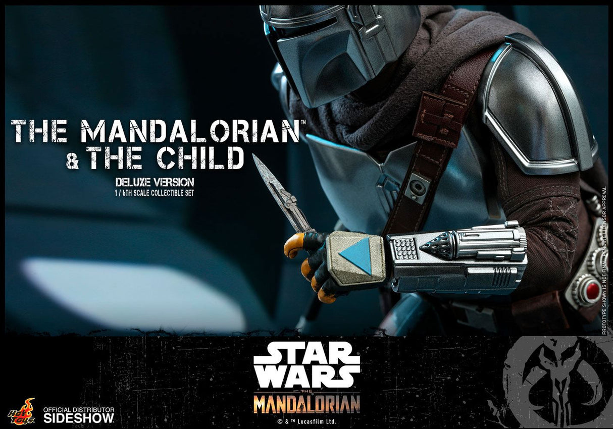 The Mandalorian & The Child Deluxe Version 1/6 TMS015 Actionfigur