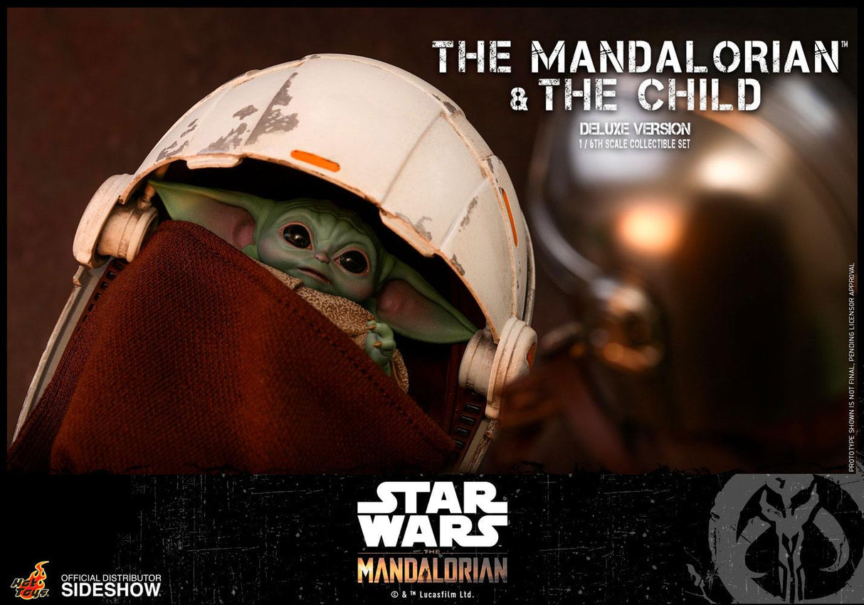 The Mandalorian & The Child Deluxe Version 1/6 TMS015 Actionfigur