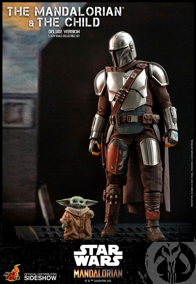 The Mandalorian & The Child Deluxe Actionfiguren von Hot Toys