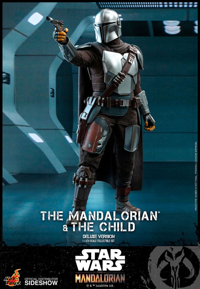 The Mandalorian & The Child Deluxe Version 1/6 TMS015 Actionfigur