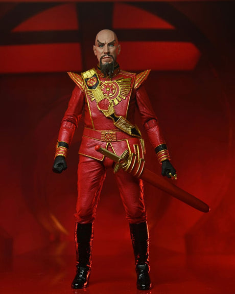 NECA Ultimate Ming (Red Military Outfit) Flash Gordon (1980) Actionfigur2