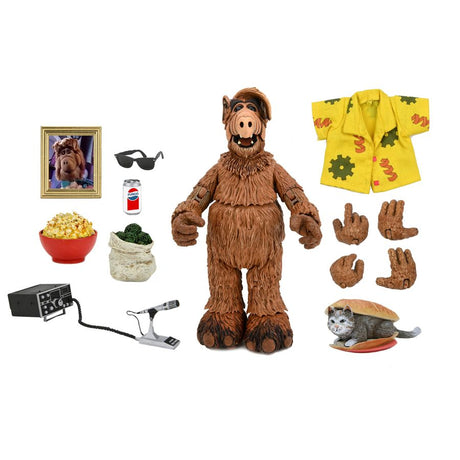 ultimate-alf-neca-actionfigur-mit zubehör