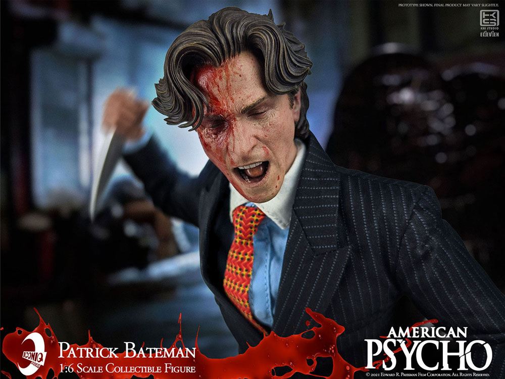 american psycho patrick bateman iconiq studios 30cm actionfigur