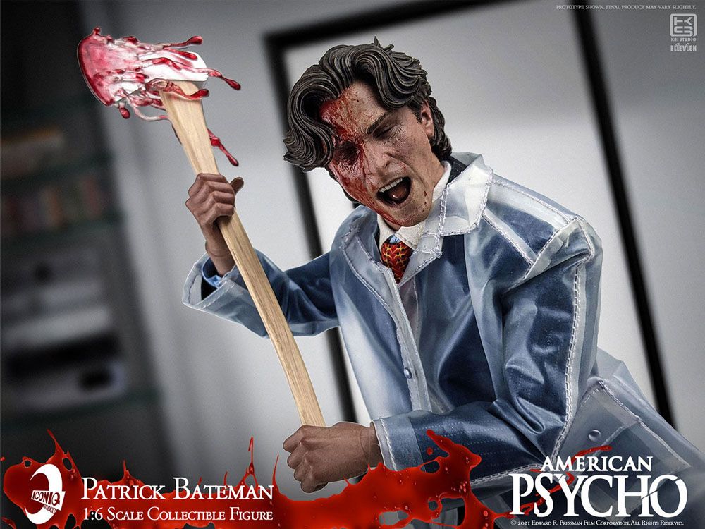 american psycho patrick bateman iconiq studios 30cm actionfigur