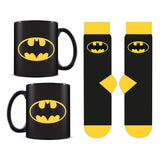 DC Comics Set Batman Tasse und Socken von Pyramid International 