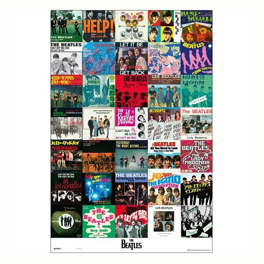 Beatles - Singles 61,0 x 91,5 cm Poster