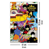 Beatles Yellow Submarine Cover Poster