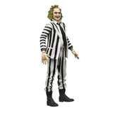 Beetlejuice Black and White Striped Suit Actionfigur von NECA 4