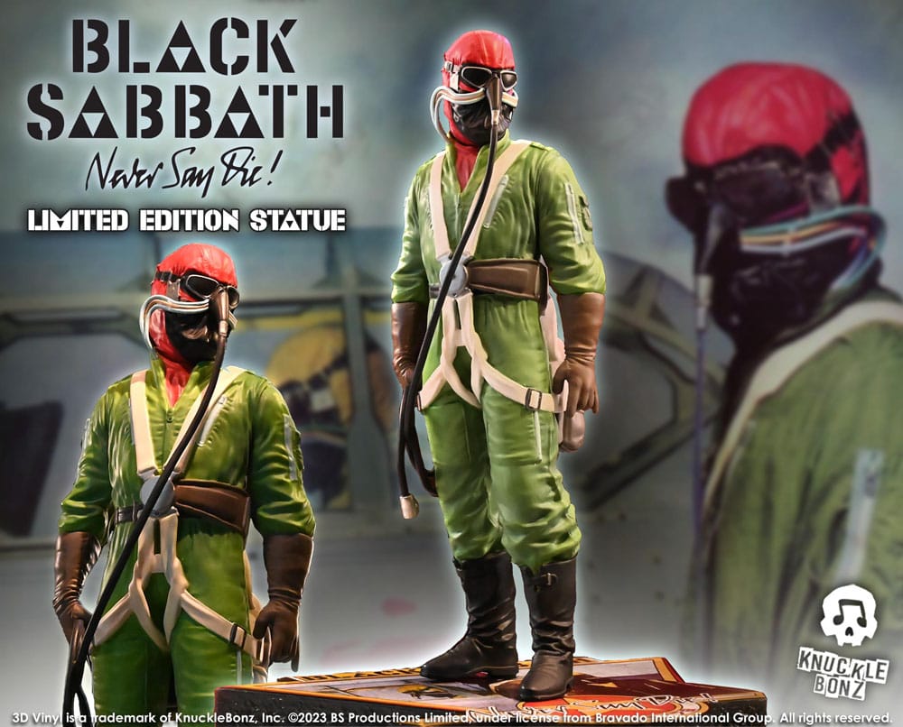 Black Sabbath 3D Vinyl Statue Pilot (Never Say Die) 22 cm Knucklebonz