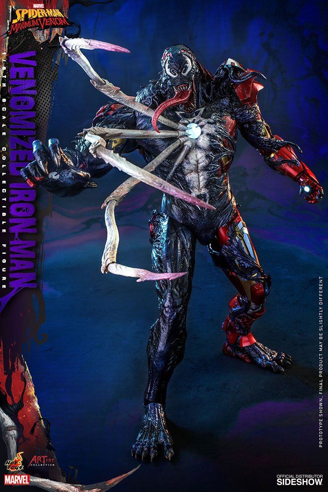 Venomized Iron Man  AC04 Maximum Venom Artist Collection 1/6 Marvel Actionfigur