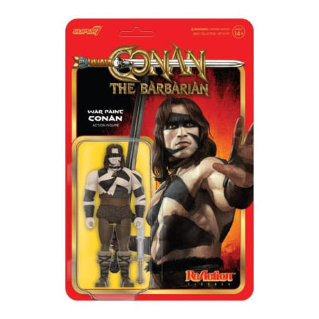 Conan Der Barbar ReAction Wave 02 Conan (War Paint) Actionfigur von Super 7