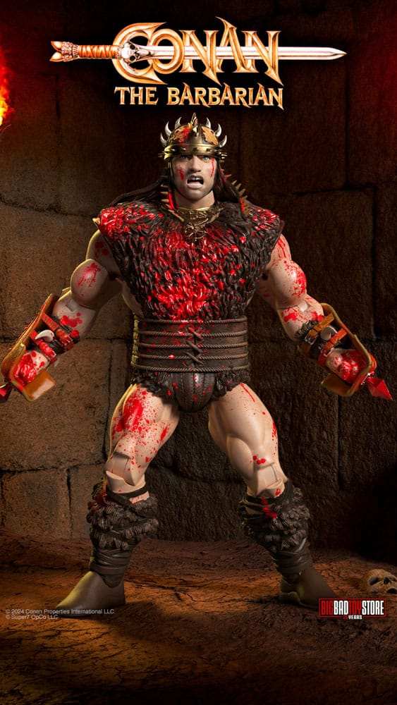 Conan der Barbar - Ultimates Conan Blood Soaked Pit Fighter 18 cm Actionfigur von Super7 6