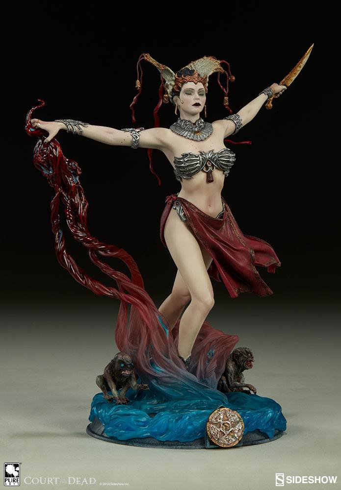 Court of the Dead PVC Statue Gethsemoni - Queens Conjuring 25 cm PURE ARTS