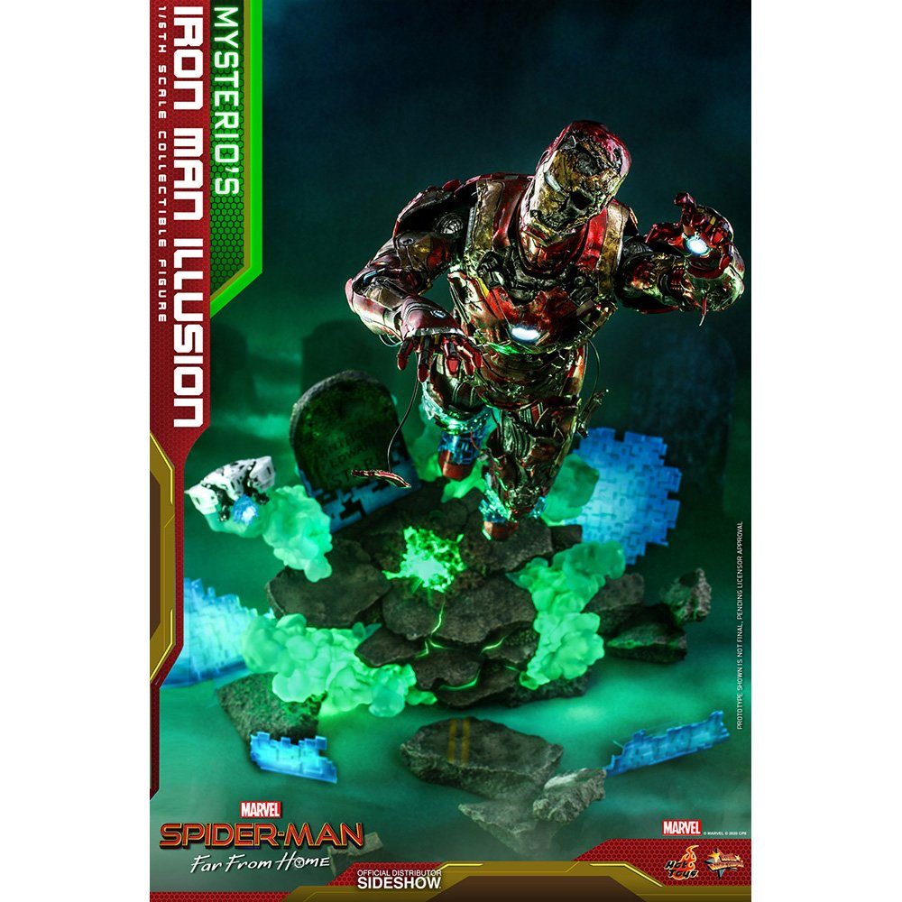 Mysterio`s Iron Man Illusion MMS580 Marvel Spider-Man 1/6 Actionfigur