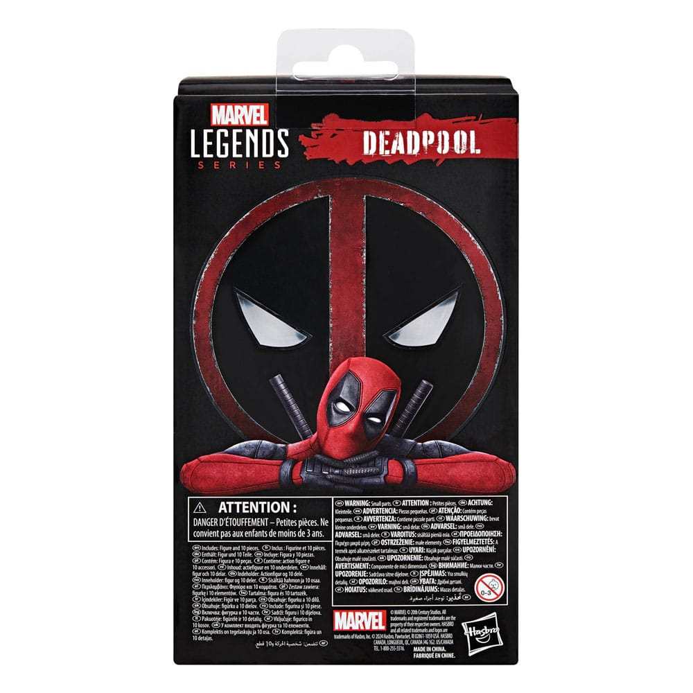 Deadpool Legacy Collection Marvel Legends Actionfigur von Hasbro, detaillierter Look aus Deadpool 2, perfekte Sammelfigur für Marvel-Fans Hasbro 6