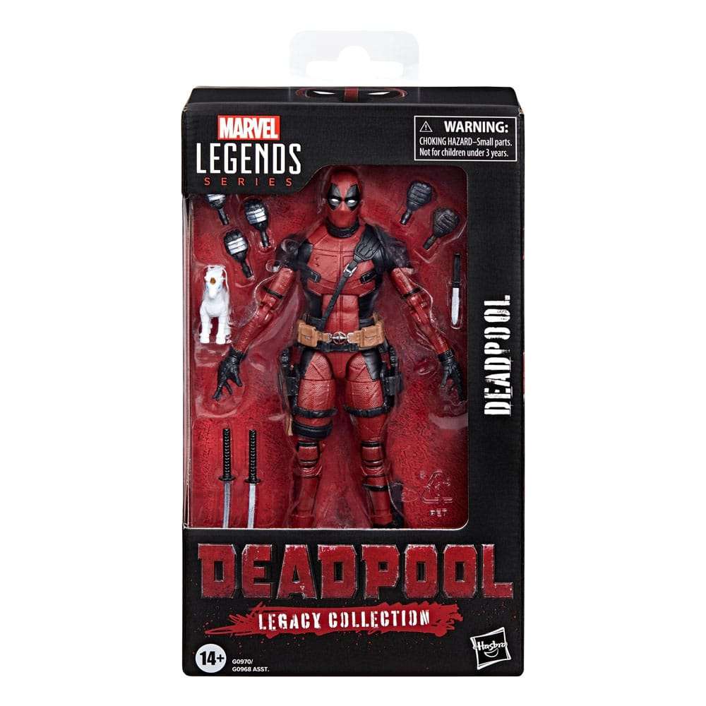 Deadpool Legacy Collection Marvel Legends Actionfigur von Hasbro, detaillierter Look aus Deadpool 2, perfekte Sammelfigur für Marvel-Fans Hasbro 7