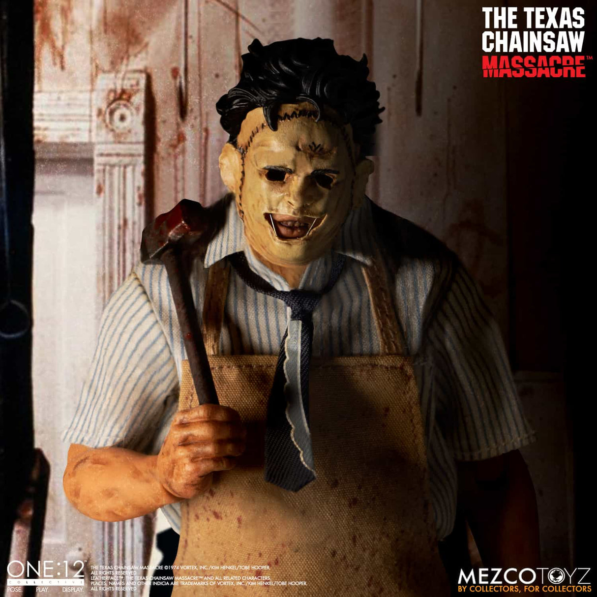 Leatherface Deluxe One:12 Texas Chainsaw Massacre Actionfigur