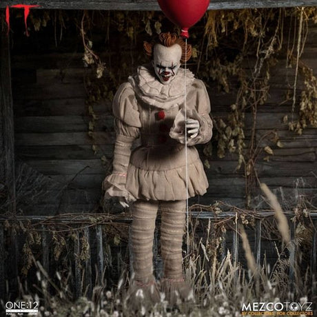  ES / IT - Stephen Kings Pennywise (2017) The One:12 Actionfigur von Mezco Toyz 