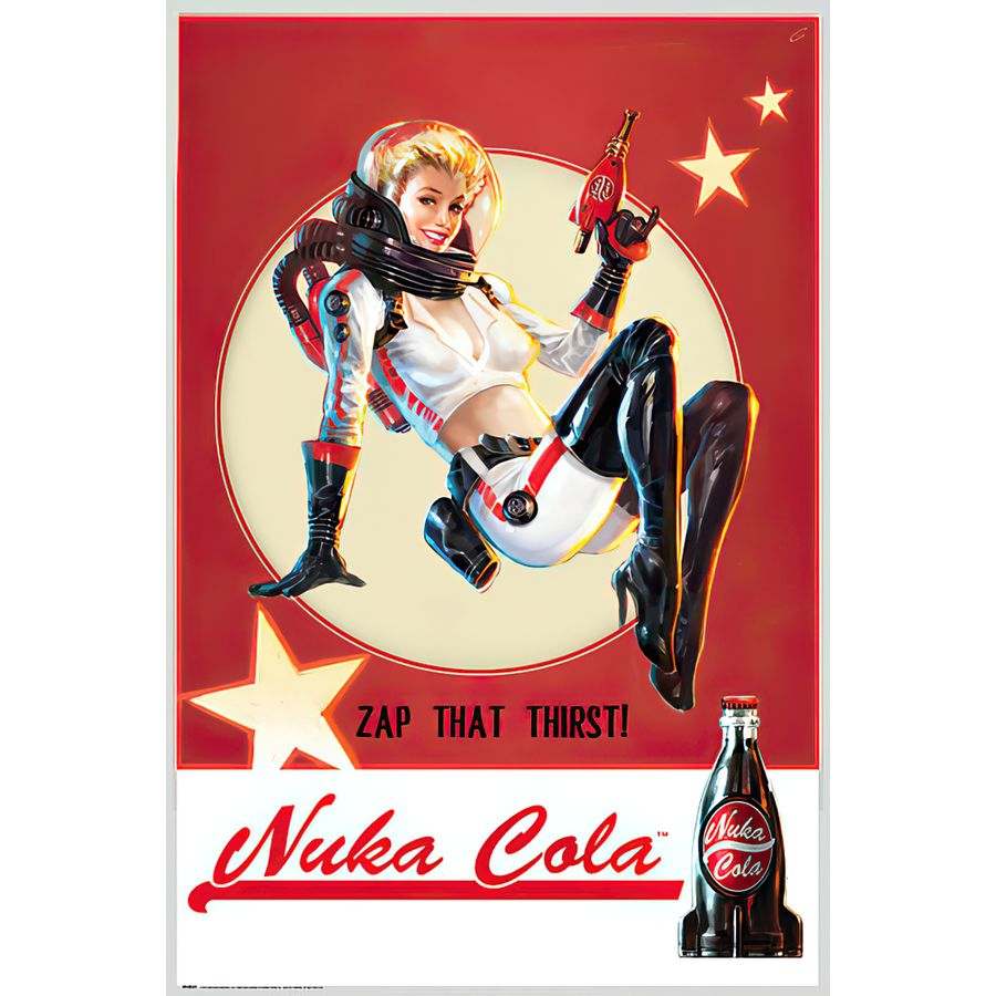 fallout nuka cola poster