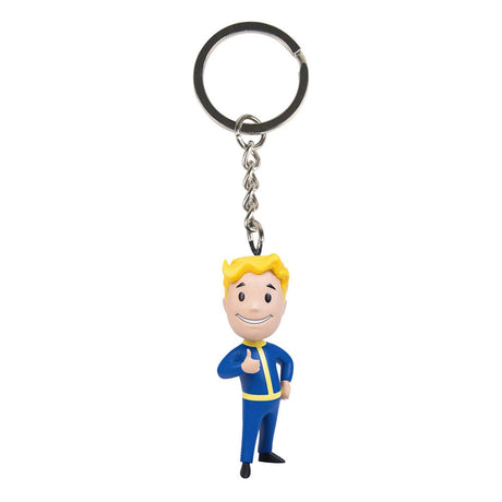 Fallout Schlüsselanhänger Vault Boy von DEVplus, ikonischer Vault Boy, perfekter Schlüsselanhänger für Fallout-Fans