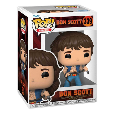 FUNKO AC/DC Bon Scott POP! Rocks Vinyl Figur 2