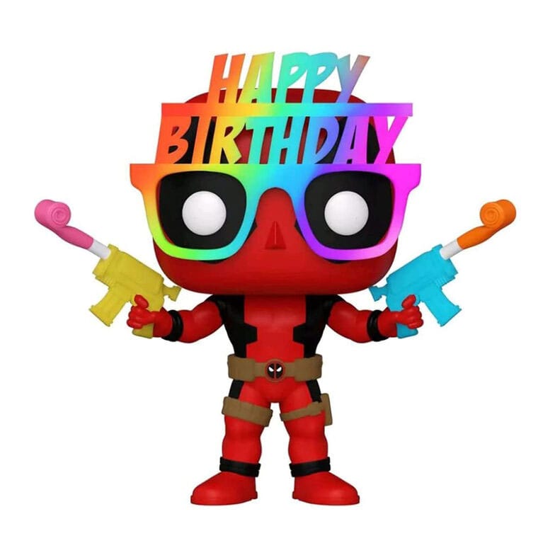 FUNKO Deadpool 30th Birthday Glasses POP! Marvel Vinyl Figur