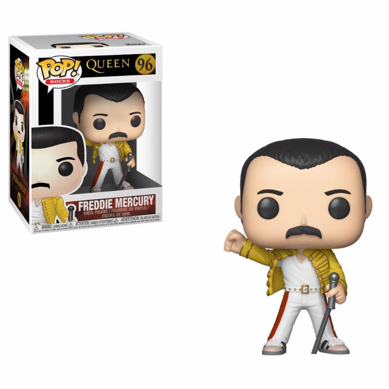 Queen Freddie Mercury Wembley 1986 POP! Rocks Vinyl Figur von FUNKO