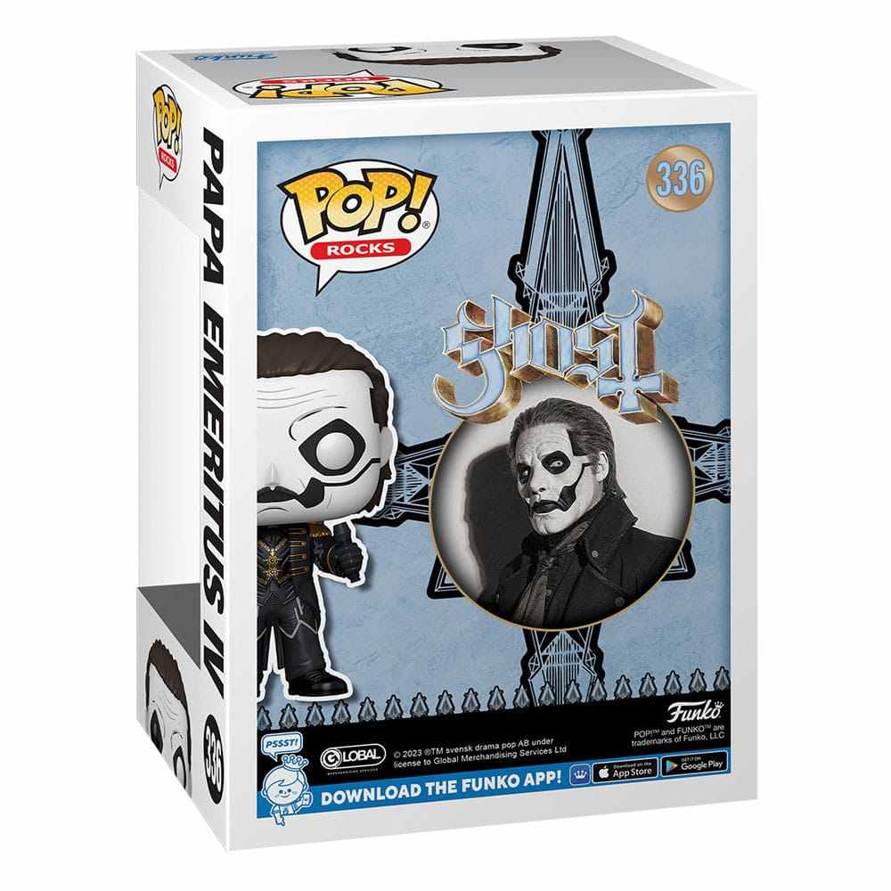 FUNKO Ghost Papa Emeritus IV POP! Rocks Vinyl Figur 3