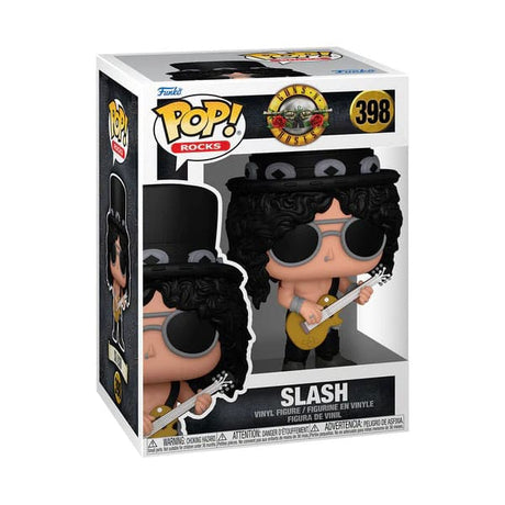 Guns N´ Roses Slash (1990's) POP! Rocks Vinyl Figur in Verpackung von FUNKO